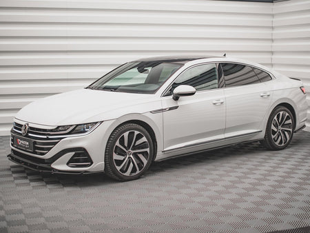 Maxton Design Side Skirts Diffusers VW Arteon R / R-line Facelift (2020-) - VW-AR-1F-RLINE-SD1G - Image 2