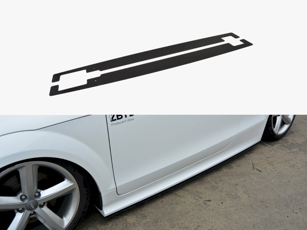 Maxton Design Racing Side Skirts Diffusers Audi TT MK2 RS - AU-TT-2-RS-CNC-SD1A - Image 1