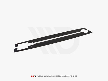 Maxton Design Racing Side Skirts Diffusers Audi TT MK2 RS - AU-TT-2-RS-CNC-SD1A - Image 4