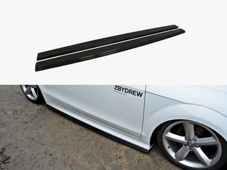 Maxton Design Side Skirts Diffusers Audi TT Mk2 RS - AU-TT-2-RS-SD1G - Image 1