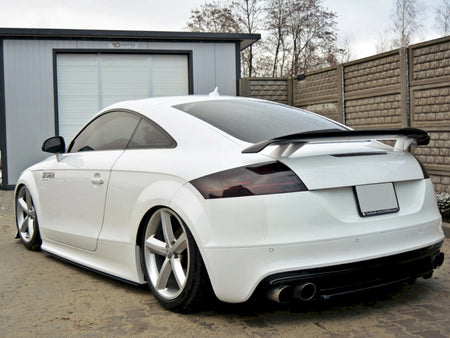 Maxton Design Central Rear Splitter (Vertical Bars) Audi TT S 8J - AU-TT-2-RS-RD1+RD2G - Image 2