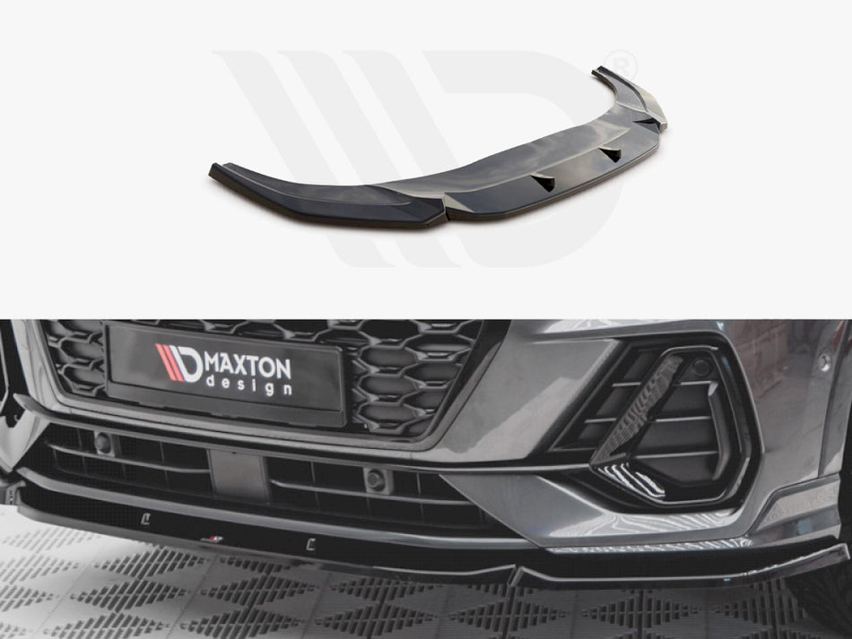 MAXTON DESIGN Front Splitter V.1 Audi Q3 Sportback S-Line