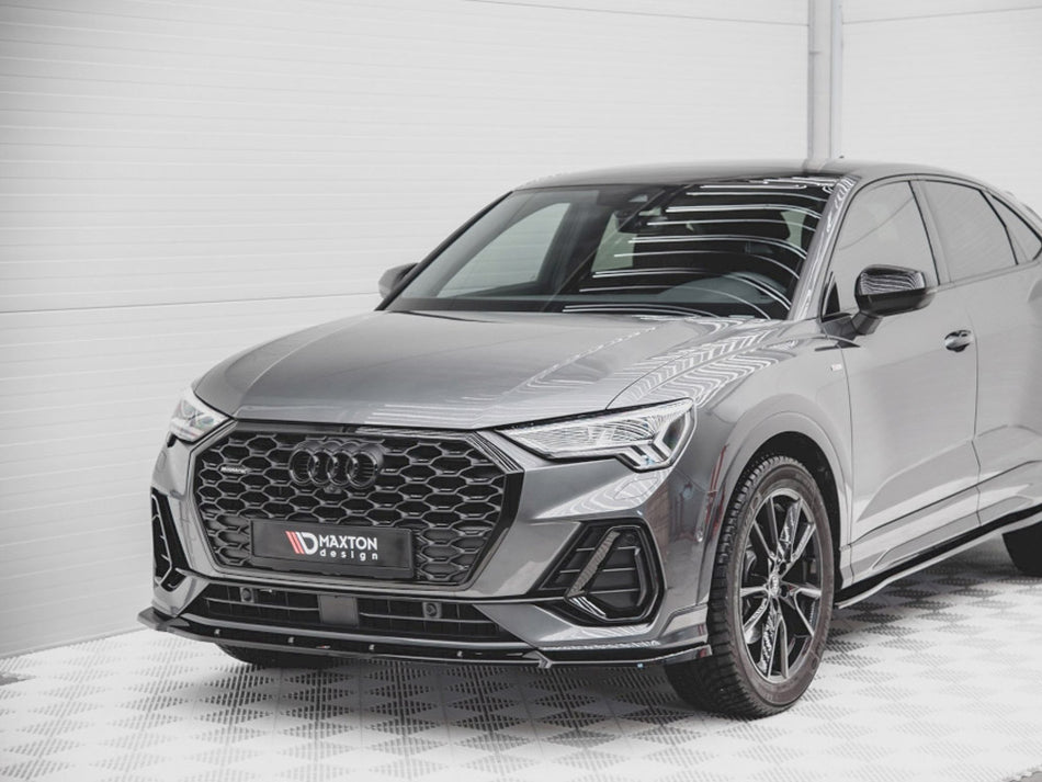 Maxton Design Front Splitter V.2 Audi Q3 Sportback S-Line - AU-Q3-2-SLINE-SB-FD2G - Image 2