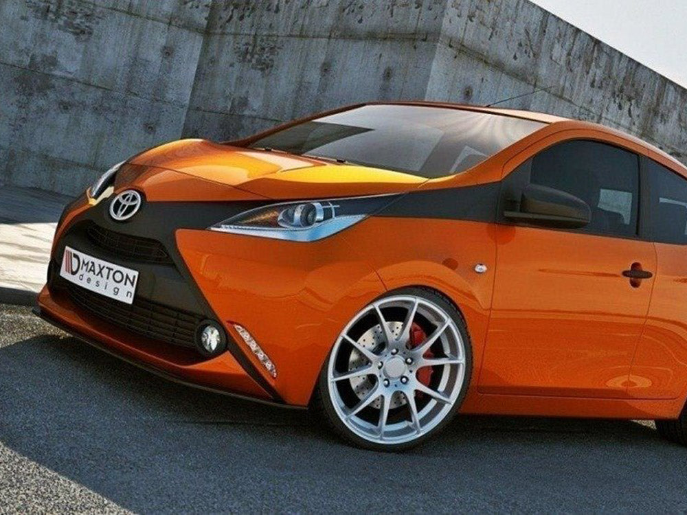 Front Splitter Toyota Aygo MK2 - Textured