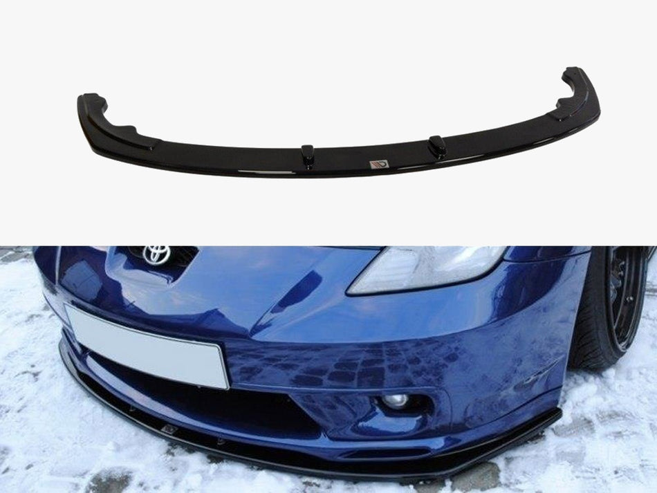 Maxton Design Front Splitter Toyota Celica T23 TS Preface - Carbon Look - TO-CE-7-FD1C - Image 1