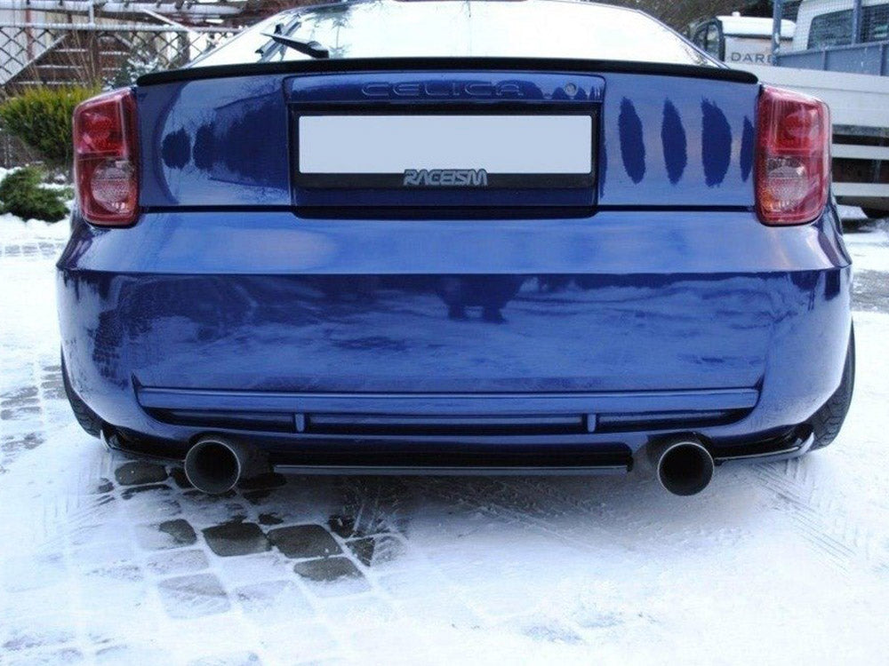 Rear Side Splitters Toyota Celica T23 Preface - Carbon Look
