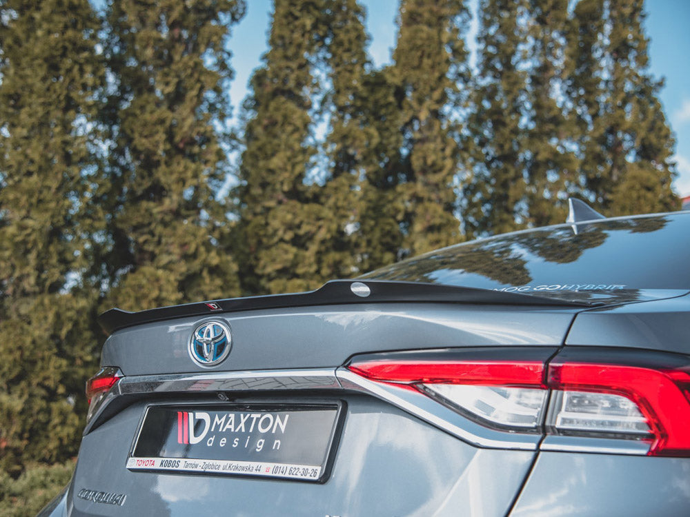Maxton Design Spoiler CAP Toyota Corolla Mk12 Sedan - Carbon Look - TO-CO-12-S-CAP1C - Image 3