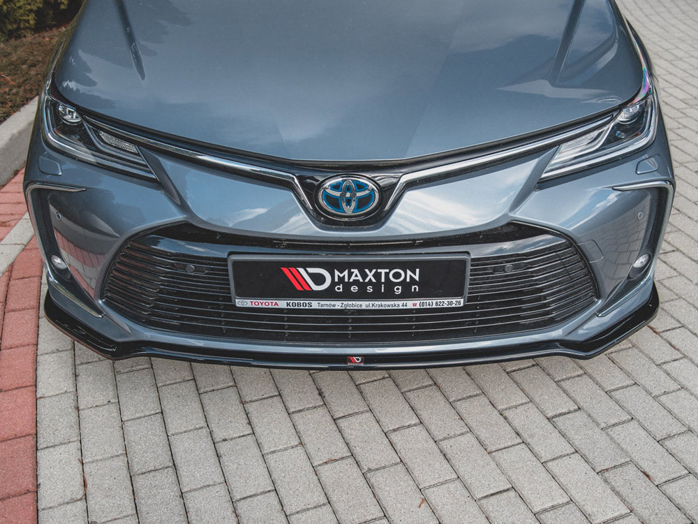 Maxton Design Front Splitter Toyota Corolla Mk12 Sedan - Textured - TO-CO-12-S-FD1T - Image 3