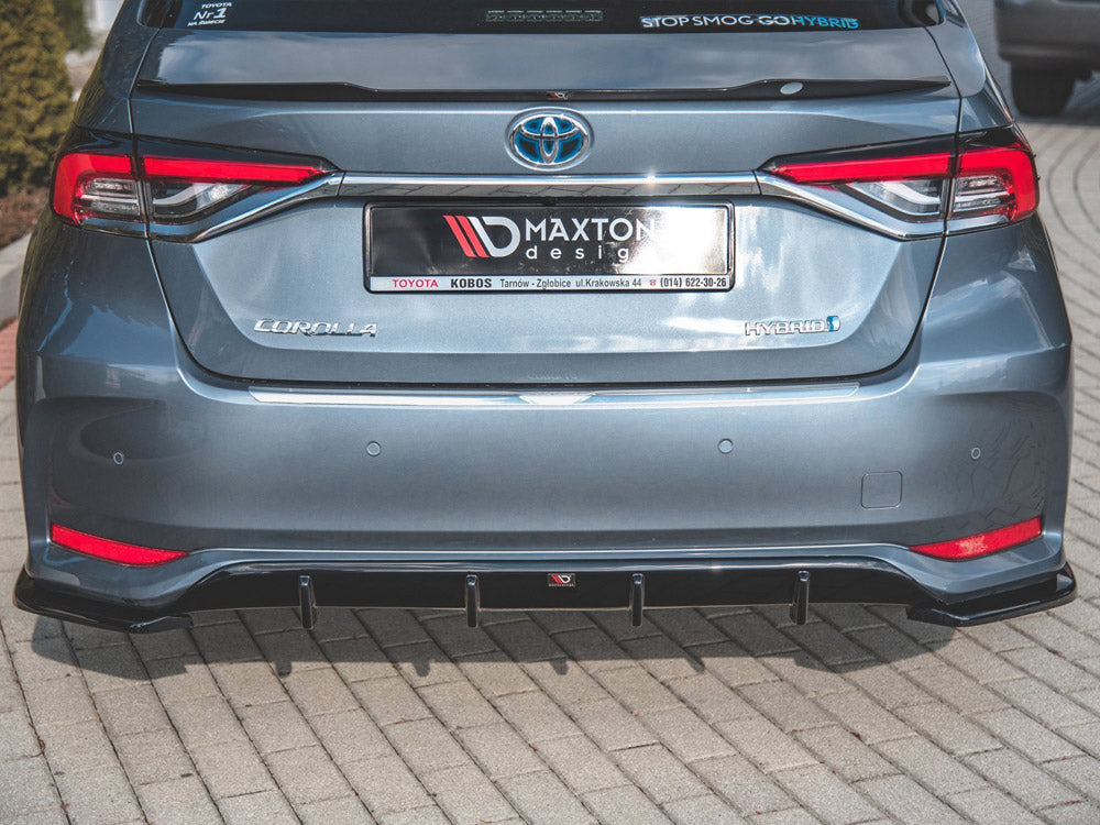 Rear Side Splitters Toyota Corolla Mk12 Sedan - Textured