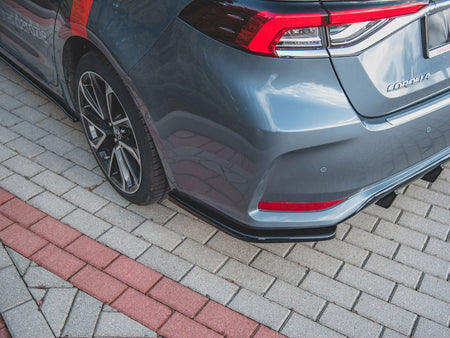 Rear Side Splitters Toyota Corolla Mk12 Sedan - Textured