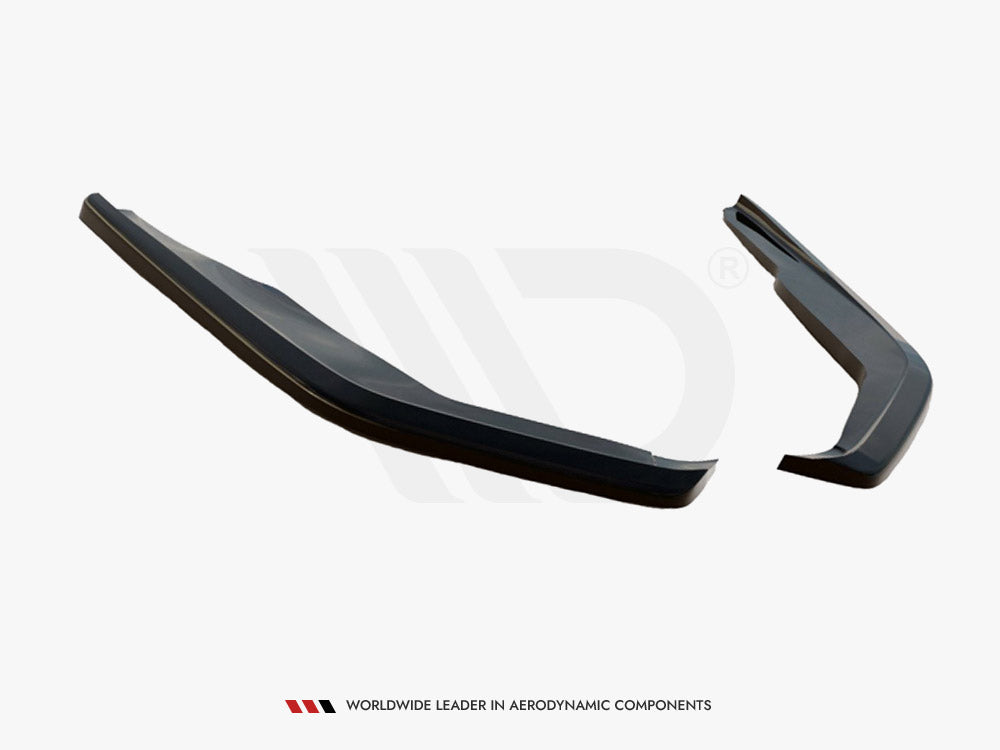 Rear Side Splitters Toyota Corolla Mk12 Sedan - Carbon Look