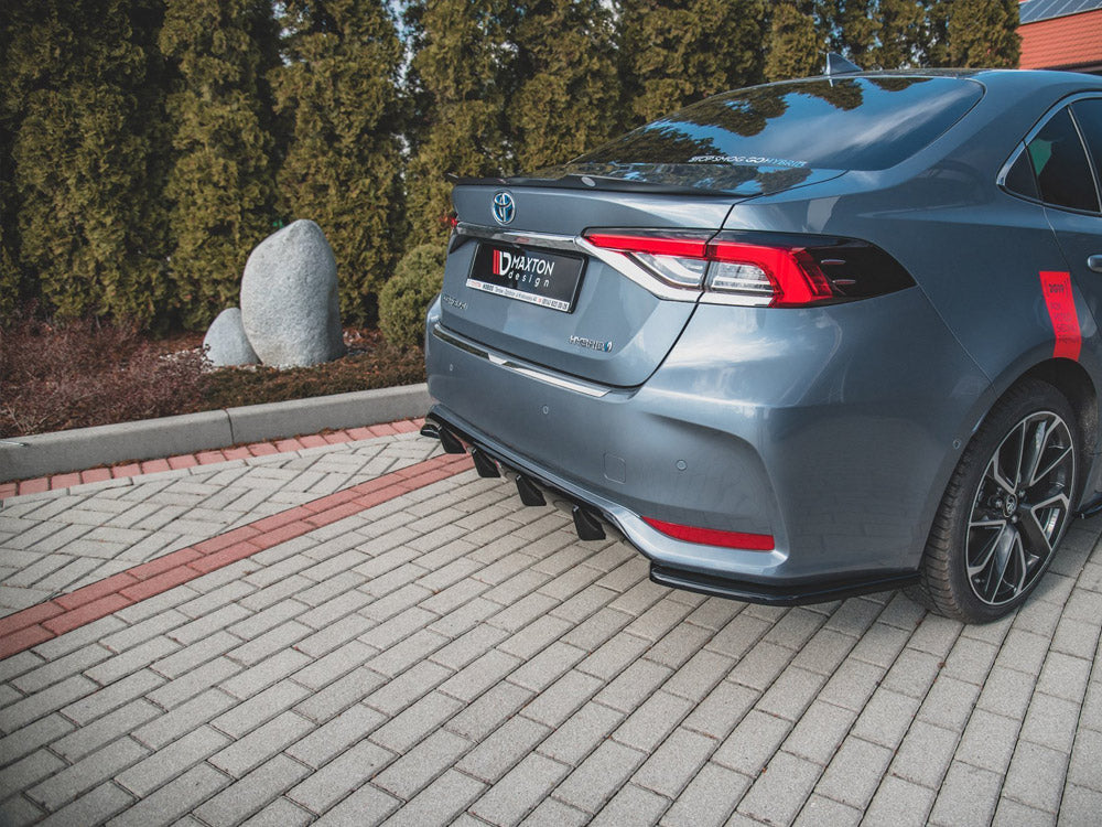 Rear Side Splitters Toyota Corolla Mk12 Sedan - Textured