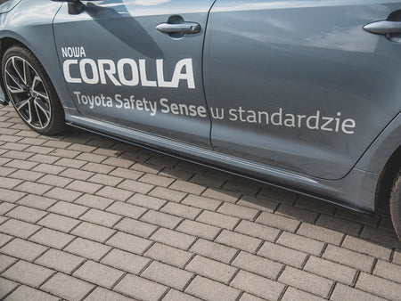 Side Skirts Diffusers Toyota Corolla Mk12 Sedan - Textured