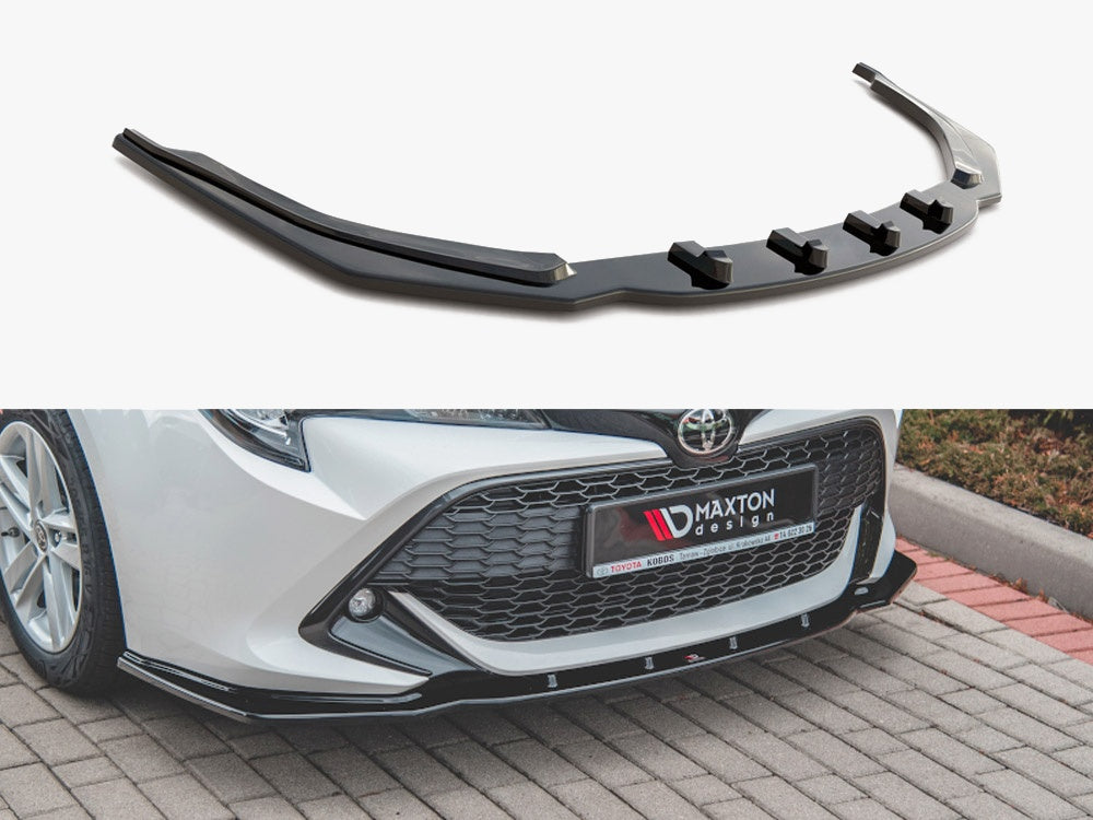 Maxton Design Front Splitter V.1 Toyota Corolla Mk12 Touring Sports / Hatchback - TO-CO-12-FD1G - Image 1