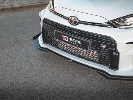 Maxton Design Street PRO Front Splitter + Flaps Toyota GR Yaris Mk4 - TOYA4GR4CNC-FD1B+FSF1G - Image 4