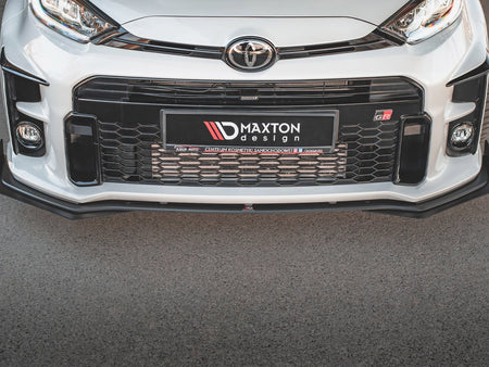 Maxton Design Street PRO Front Splitter + Flaps Toyota GR Yaris Mk4 - TOYA4GR4CNC-FD1B+FSF1G - Image 3