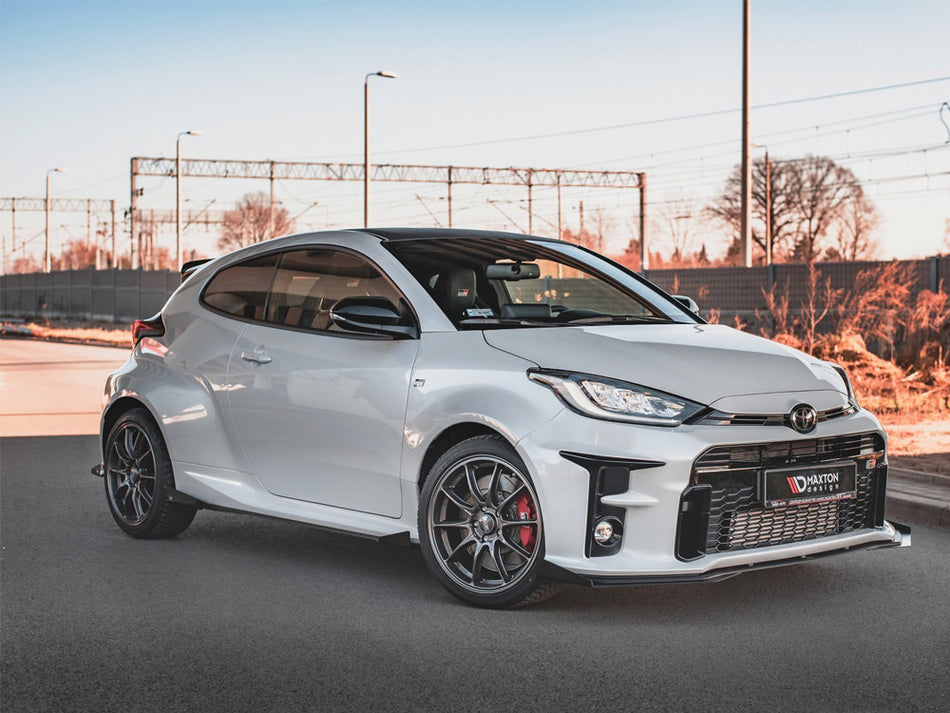 Maxton Design Street PRO Front Splitter + Flaps Toyota GR Yaris Mk4 - TOYA4GR4CNC-FD1B+FSF1G - Image 2
