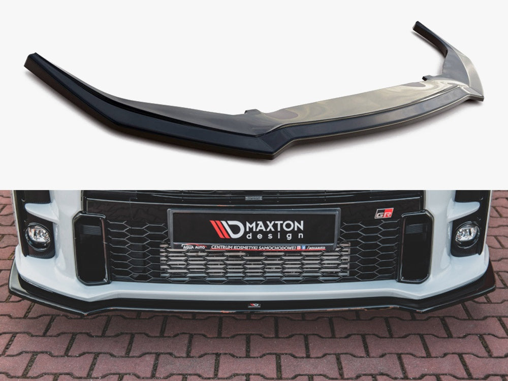 Maxton Design Front Splitter V1 Toyota GR Yaris MK4 (2020-) - TO-YA-4-GR4-FD1G - Image 1