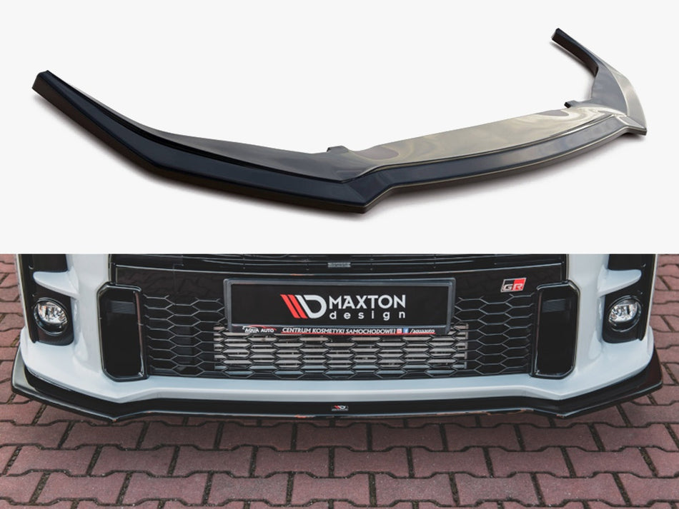 Maxton Design Front Splitter V1 Toyota GR Yaris MK4 (2020-) - TO-YA-4-GR4-FD1G - Image 1
