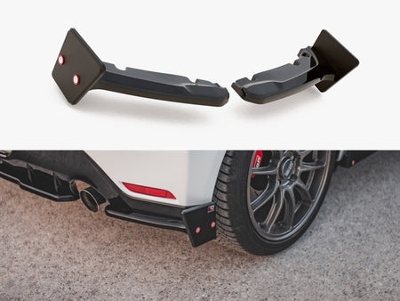 Maxton Design Rear Side Splitters V.2 + Flaps Toyota GR Yaris Mk4 - TO-YA-4-GR4-RSD2G+RSF - Image 1