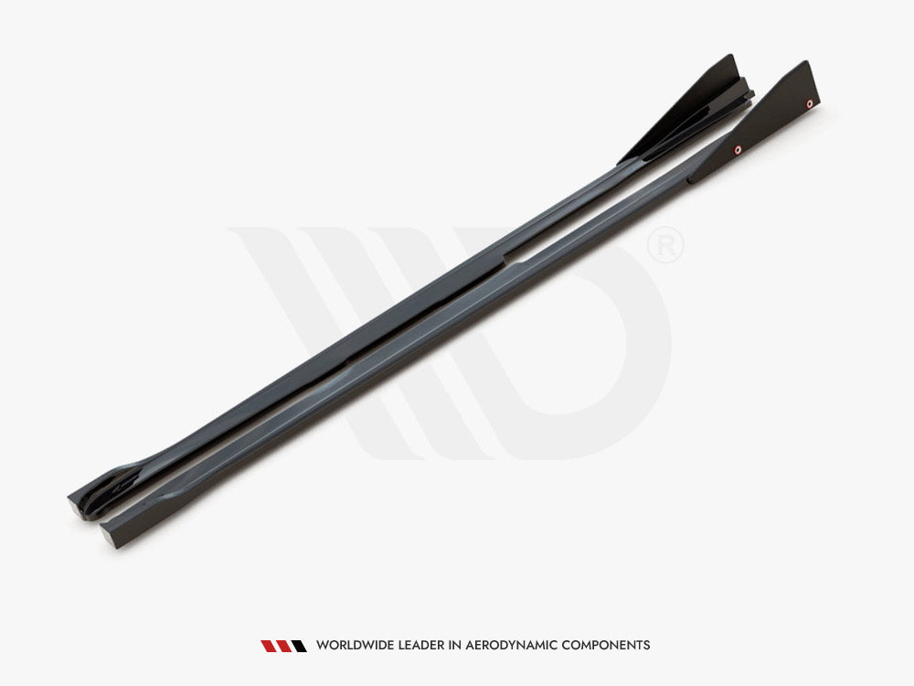Maxton Design Side Skirts Diffusers V.2 + Flaps Toyota GR Yaris Mk4 - TO-YA-4-GR4-SD2G+SF - Image 5