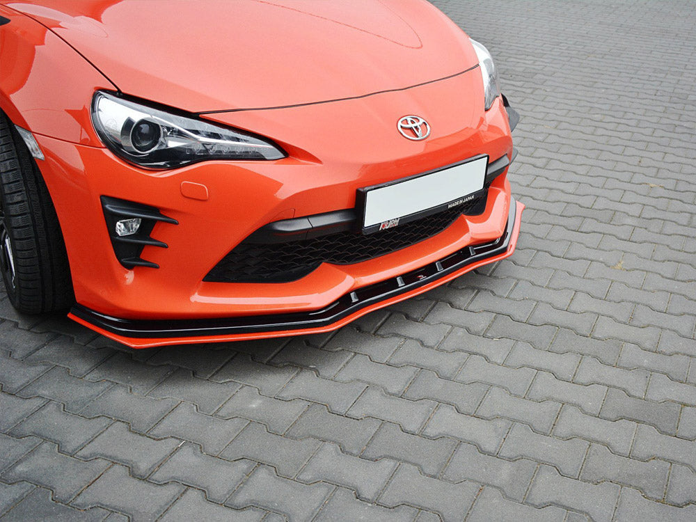 Maxton Design Front Splitter V.4 Toyota GT86 Facelift - TO-GT86-1F-FD3RRED+FD3G - Image 3