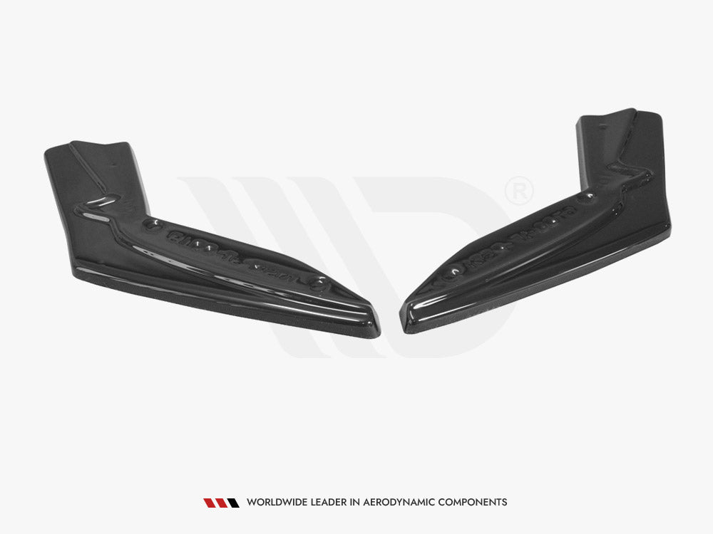 Rear Side Splitters V.1 Toyota GT86 Facelift - Carbon Look