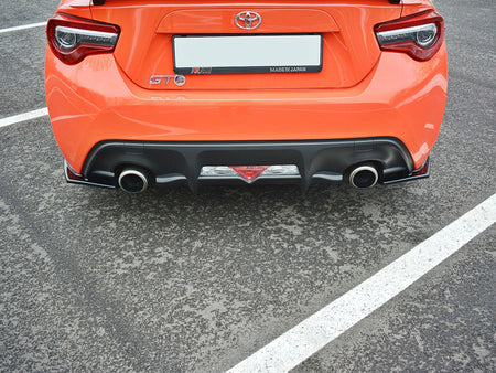 Rear Side Splitters V.1 Toyota GT86 Facelift - Carbon Look