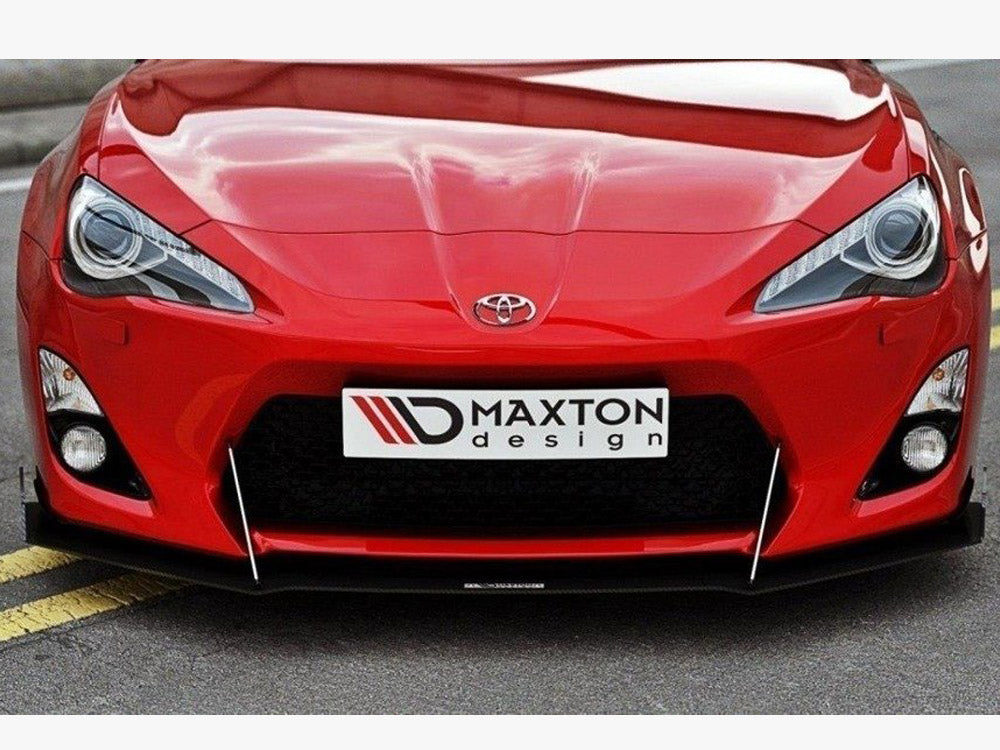 Maxton Design Front Racing Splitter Toyota GT86 (With Wings) - TO-GT86-1-CNC-FD2A - Image 3