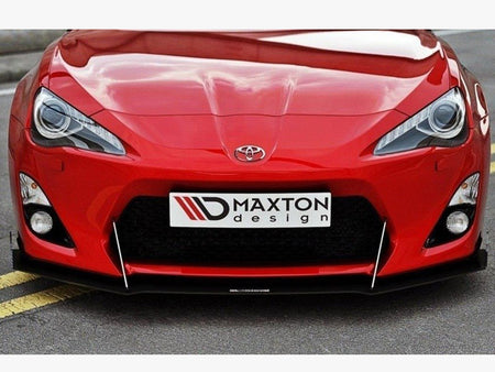 Maxton Design Front Racing Splitter Toyota GT86 (With Wings) - TO-GT86-1-CNC-FD2A - Image 3