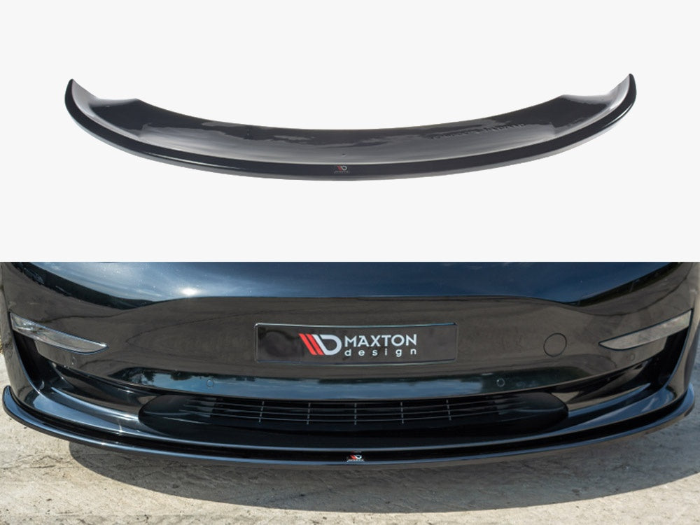 Maxton Design Front Splitter Tesla Model 3 - TE-MODEL3-1-FD1G - Image 1