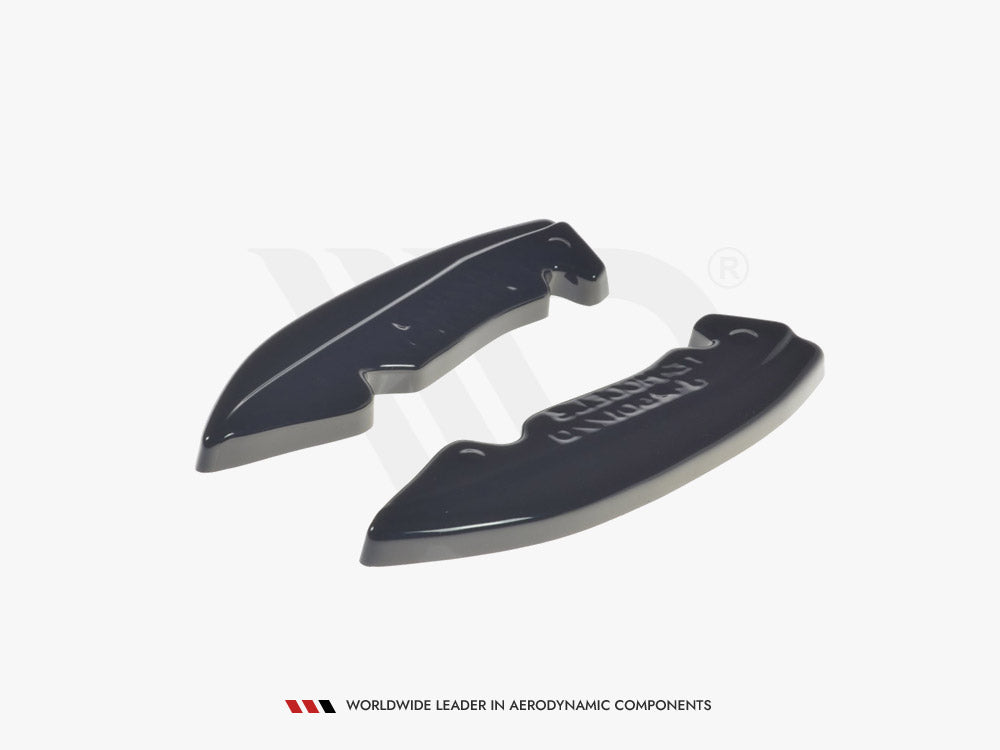 Rear Side Splitters Tesla Model 3 - Carbon Look