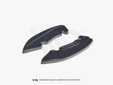Rear Side Splitters Tesla Model 3 - Carbon Look