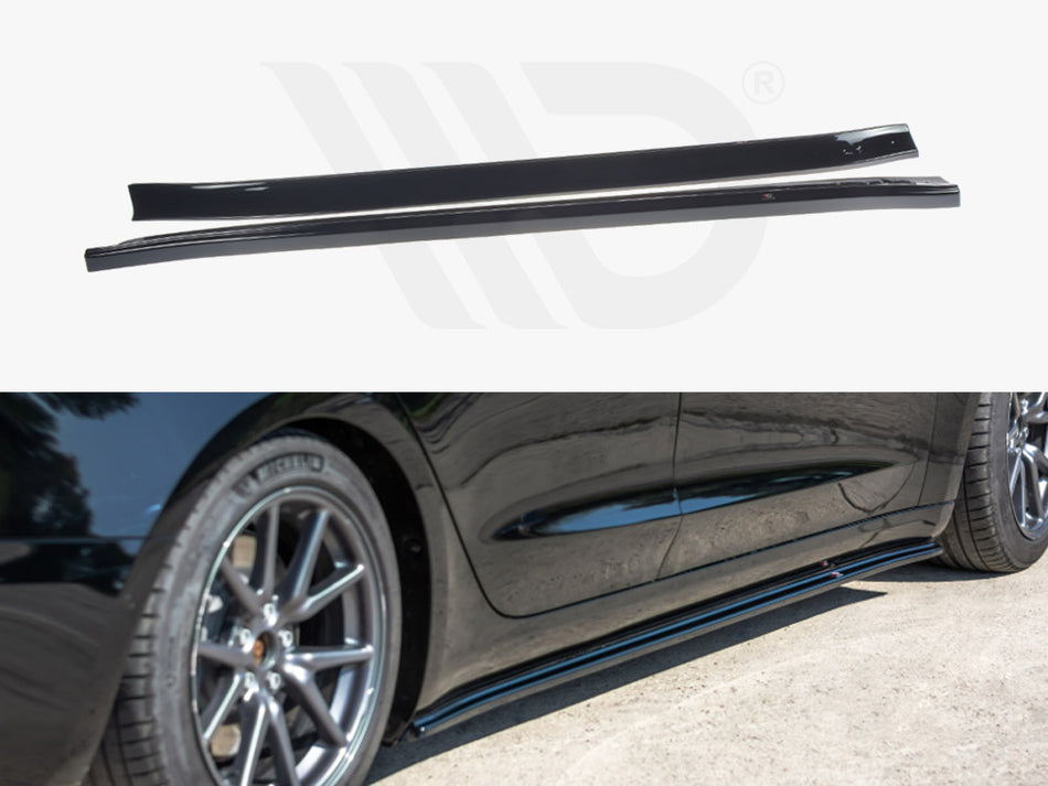 MAXTON DESIGN Side Skirts Diffusers Tesla Model 3