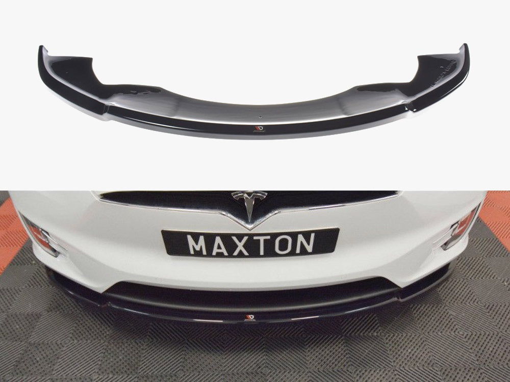 Maxton Design Front Splitter V.1 Tesla Model X (2015-) - TE-MODELX-FD1G - Image 1