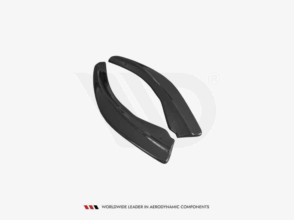 Rear Side Splitters Bentley Continental GT (2009-12) - Textured