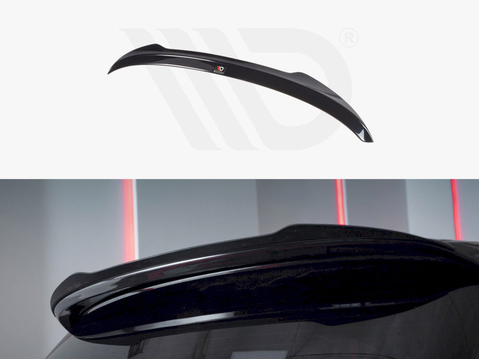 MAXTON DESIGN Spoiler Extension CAP Bmw 1 E81/ E87 Facelift (Aero Spoiler) (2007-2011) - Textured
