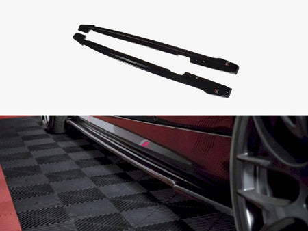 Maxton Design Side Skirts Splitters Bmw 1 E81/ E87 Facelift (2007-2011) - BM-1-81F-SD1G - Image 1