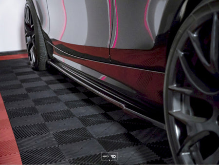 Maxton Design Side Skirts Splitters Bmw 1 E81/ E87 Facelift (2007-2011) - BM-1-81F-SD1G - Image 3