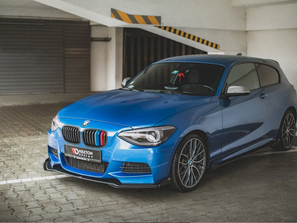 Maxton Design Street PRO Front Splitter + Flaps BMW M135I F20 - BM1F20MCNC-FD1B+FSF1G - Image 2