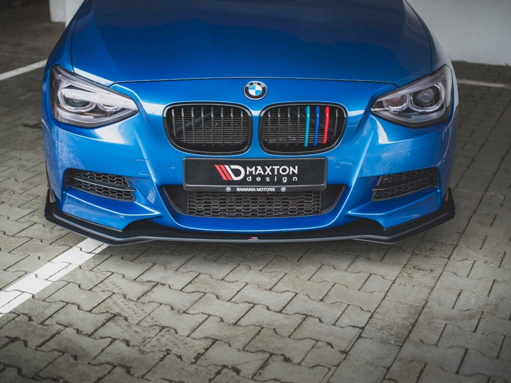 Maxton Design Street PRO Front Splitter + Flaps BMW M135I F20 - BM1F20MCNC-FD1B+FSF1G - Image 3