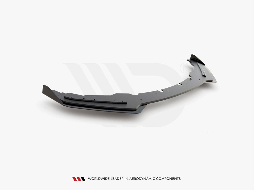 Maxton Design Street PRO Front Splitter + Flaps BMW M135I F20 - BM1F20MCNC-FD1B+FSF1G - Image 4