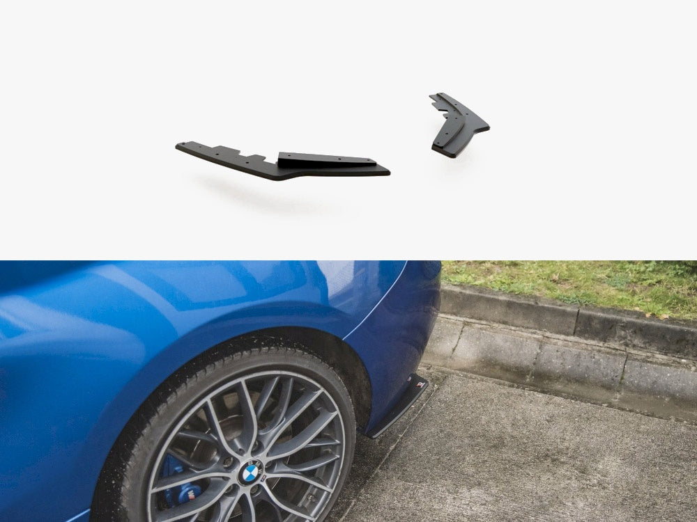 Maxton Design Street PRO Rear Side Splitters BMW M135I F20 - BM1F20MCNC-RSD1B - Image 1