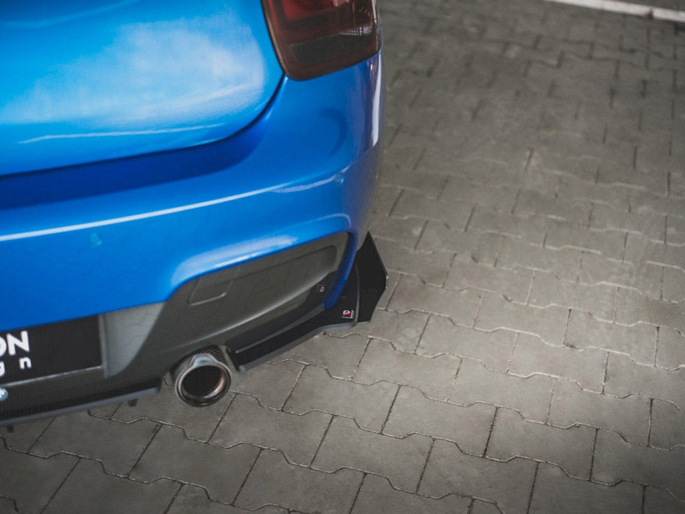 Maxton Design Street PRO Rear Side Splitters + Flaps BMW M135I F20 - BM1F20MCNC-RSD1B+RSF1G - Image 3