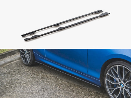 Maxton Design Street PRO Side Skirts Diffusers BMW 1 F21 M135i / M140i / M-Pack - BM1F20MCNC-SD1B - Image 1