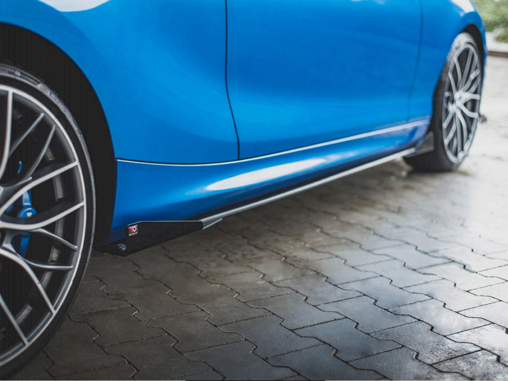 Maxton Design Street PRO Side Skirts Diffusers + Flaps BMW 1 F21 M135i / M140i / M-Pack - BM1F20MCNC-SD1B+SRF1G - Image 3