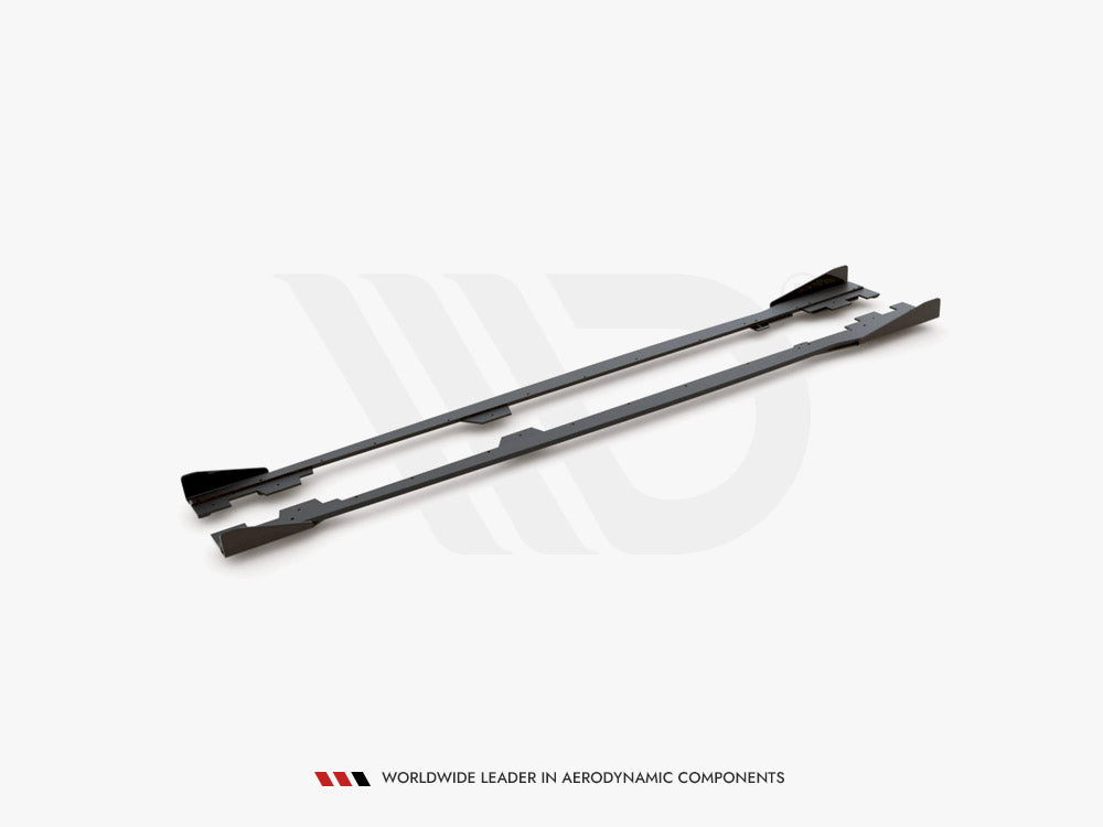 Maxton Design Street PRO Side Skirts Diffusers + Flaps BMW 1 F21 M135i / M140i / M-Pack - BM1F20MCNC-SD1B+SRF1G - Image 4