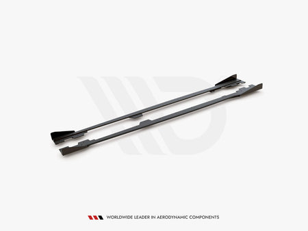 Maxton Design Street PRO Side Skirts Diffusers + Flaps BMW 1 F21 M135i / M140i / M-Pack - BM1F20MCNC-SD1B+SRF1G - Image 4