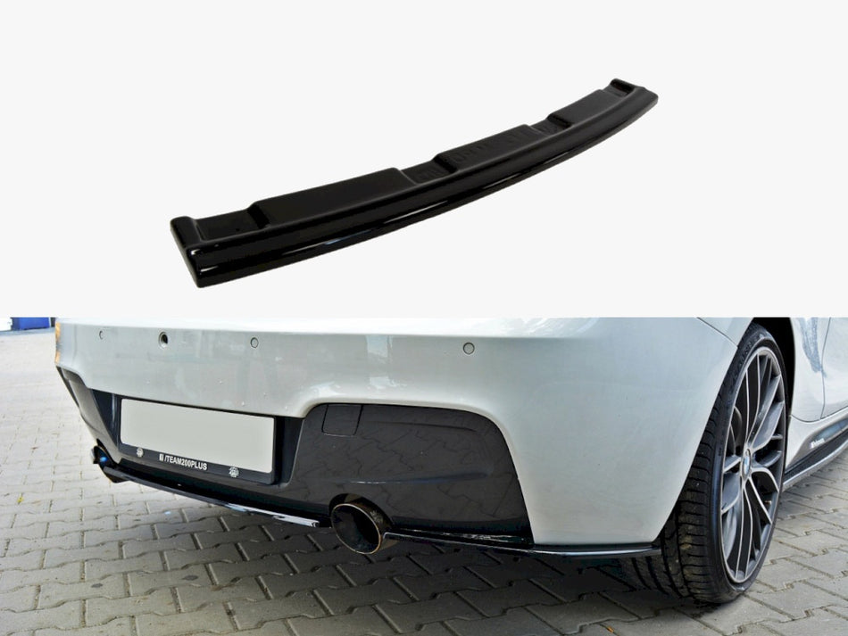 Maxton Design Central Rear Splitter BMW 1 F20 / F21 - BM-1-F20-M-RD1G - Image 1