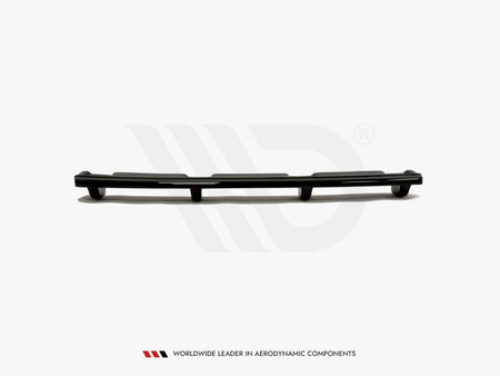 Central Rear Splitter (Vertical Bars) BMW 1 F20 / F21 - Textured